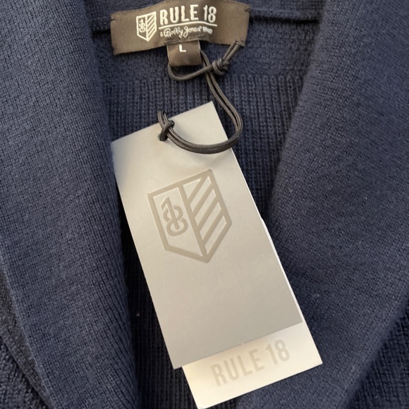 Rule 18 shawl collar cardigan - Picture 3 of 3